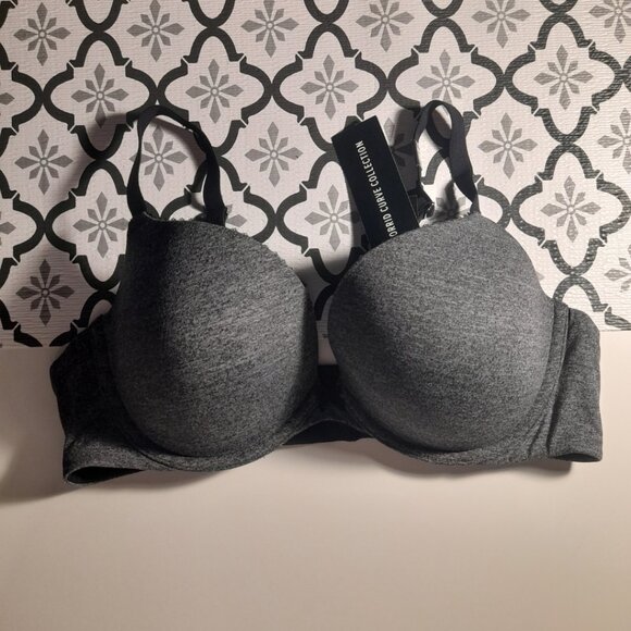 *BOGO FREE* Torrid Curve Body™ Heather Grey Plunge Bra 40C NWT - Picture 1 of 9